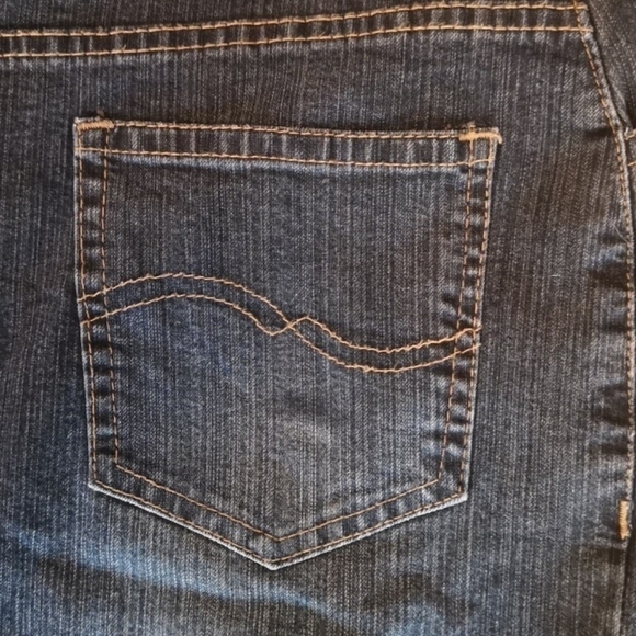 Long Distressed Grafitti Denim Mermaid Skirt Large - Picture 6 of 12